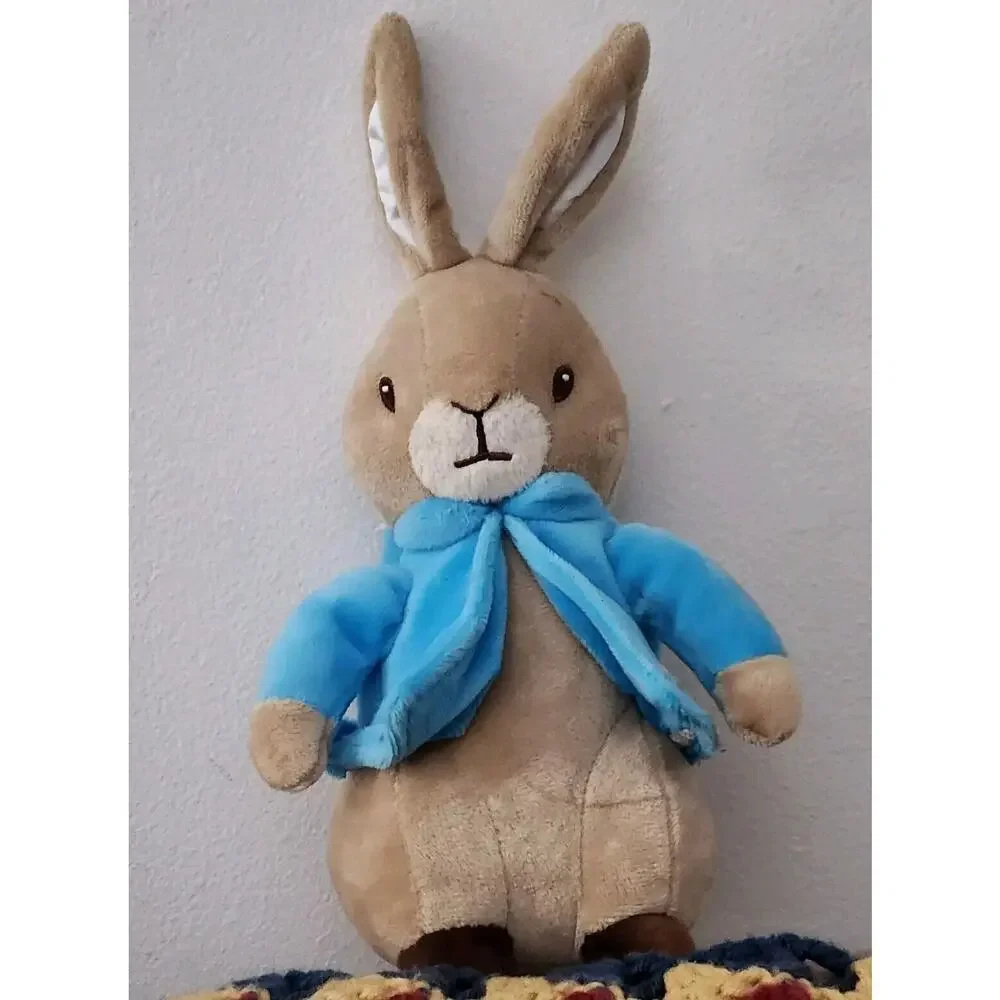 Beatrix Potter, Peter Rabbit, turquoise jacket 9.5” - Picture 1 of 5